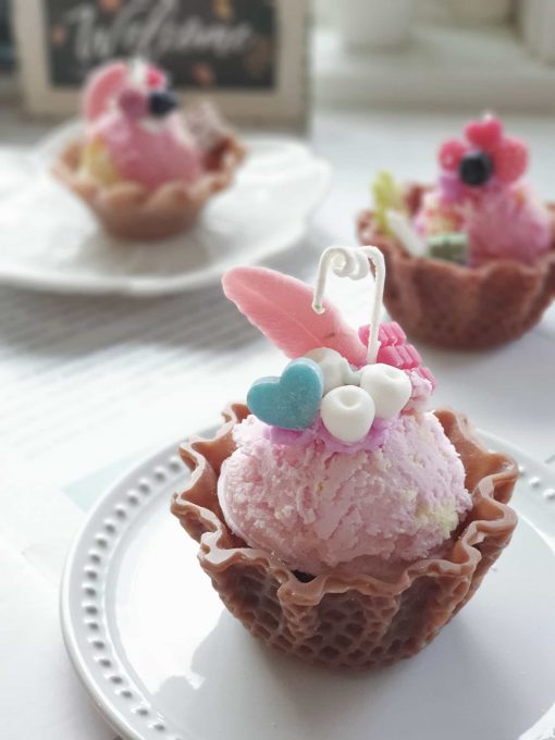 甜點蠟燭課程：冰淇淋 x馬卡龍1｜開平學苑